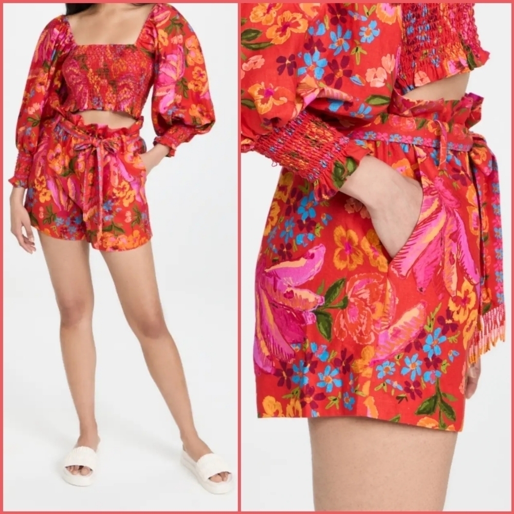 FARM Rio Paperbag Shorts